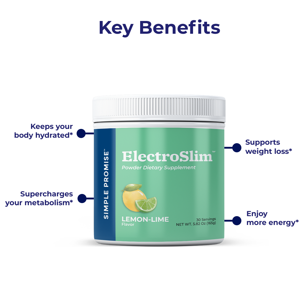 ElectroSlim key benefits: hydration, weight loss, metabolism, energy